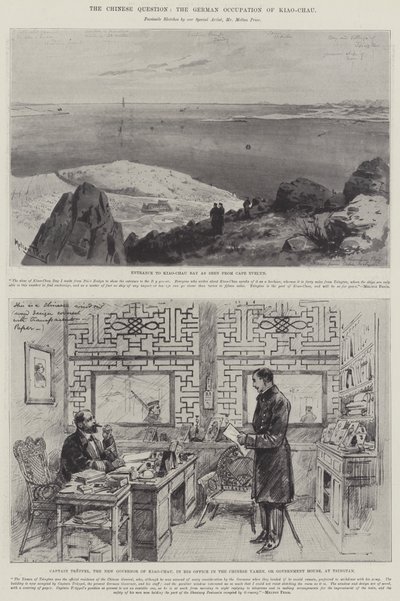 De Chinese Kwestie, de Duitse Bezetting van Kiao-Chau door Melton Prior